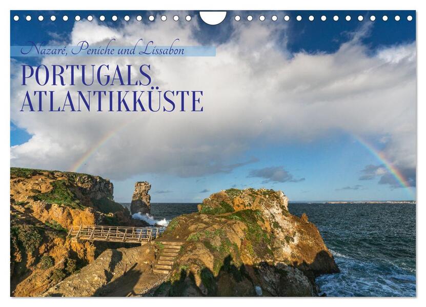 Portugals Atlantikküste (Wandkalender 2026 DIN A4 quer) CALVENDO Monatskalender