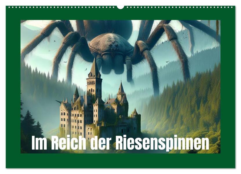 Im Reich der Riesenspinnen (Wandkalender 2026 DIN A2 quer) CALVENDO Monatskalender