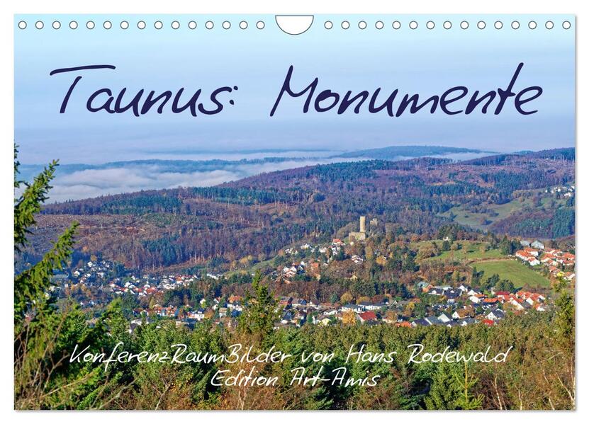 Taunus: Monumente (Wandkalender 2026 DIN A4 quer) CALVENDO Monatskalender
