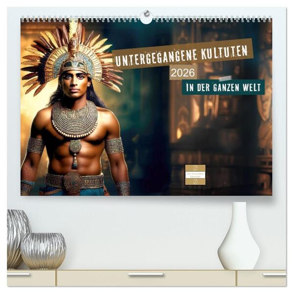 Untergegangene Kulturen - auf der ganzen Welt (hochwertiger Premium Wandkalender 2026 DIN A2 quer) Kunstdruck in Hochglanz