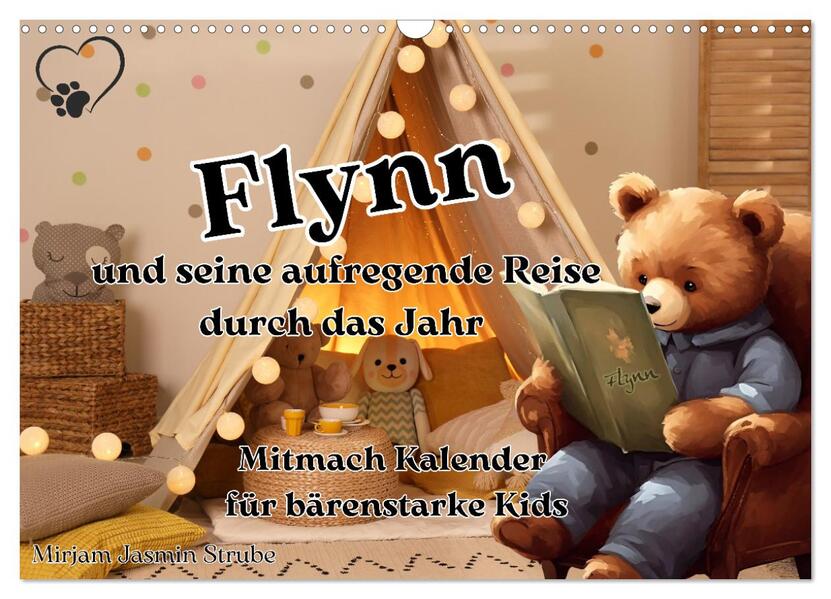 Flynn und seine aufregende Reise durch das Jahr (Wandkalender 2026 DIN A3 quer) CALVENDO Monatskalender