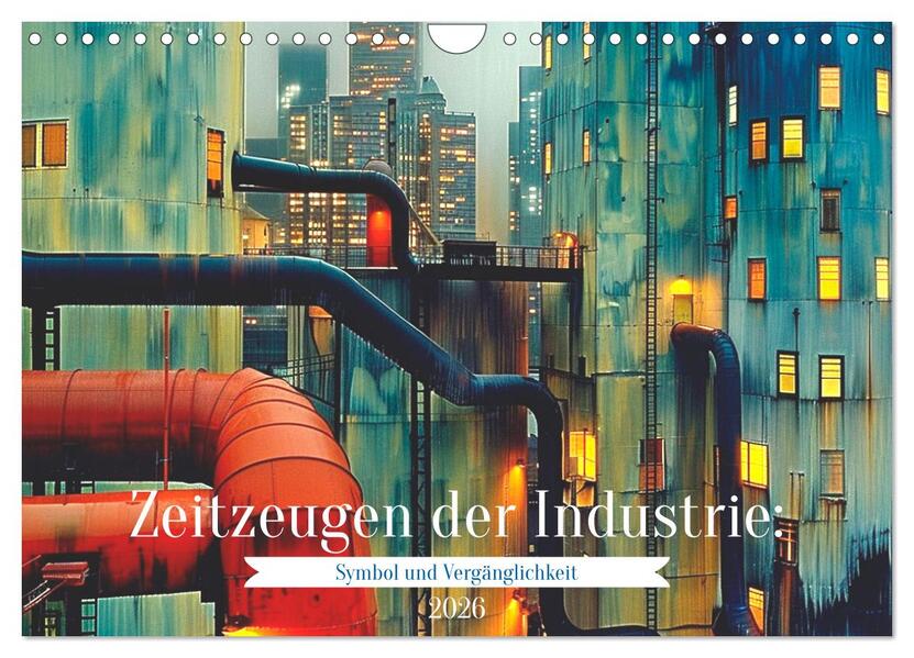 Zeitzeugen der Industrie: Symbol und Vergänglichkeit (Wandkalender 2026 DIN A4 quer) CALVENDO Monatskalender