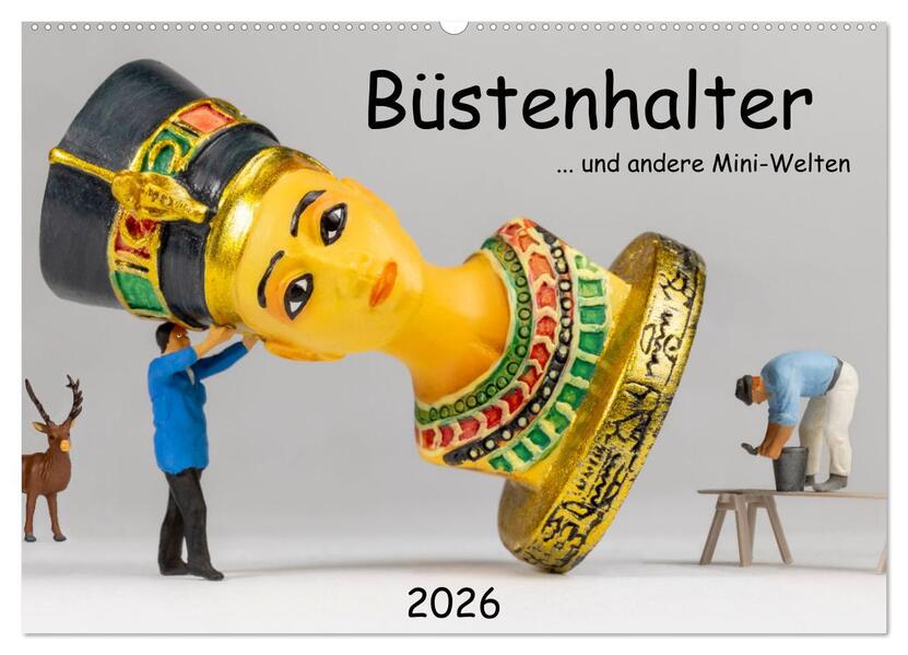 Büstenhalter ... und andere Mini-Welten (Wandkalender 2026 DIN A2 quer) CALVENDO Monatskalender