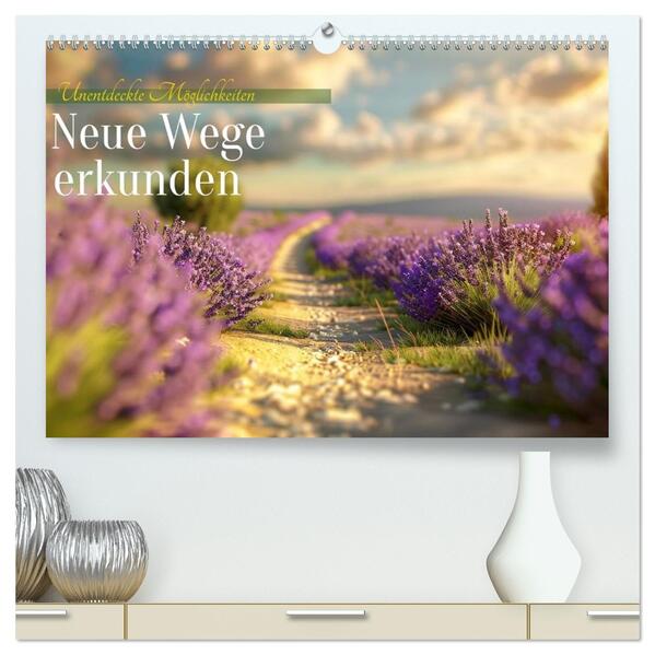 Neue Wege erkunden (hochwertiger Premium Wandkalender 2026 DIN A2 quer) Kunstdruck in Hochglanz