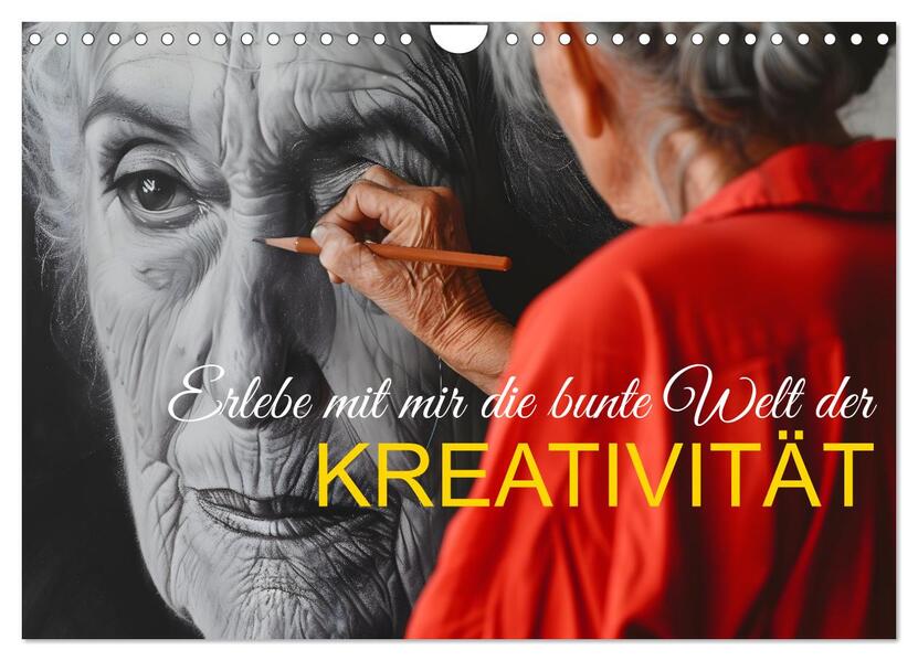 Erlebe mit mir die bunte Welt der Kreativität (Wandkalender 2026 DIN A4 quer) CALVENDO Monatskalender