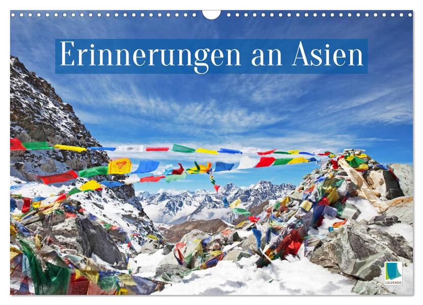 Erinnerungen an Asien (Wandkalender 2026 DIN A3 quer) CALVENDO Monatskalender