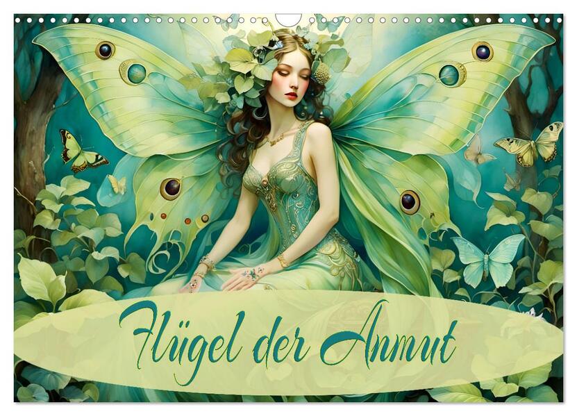 Flügel der Anmut (Wandkalender 2026 DIN A3 quer) CALVENDO Monatskalender