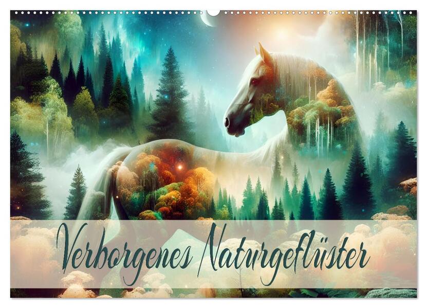 Verborgenes Naturgeflüster (Wandkalender 2026 DIN A2 quer) CALVENDO Monatskalender