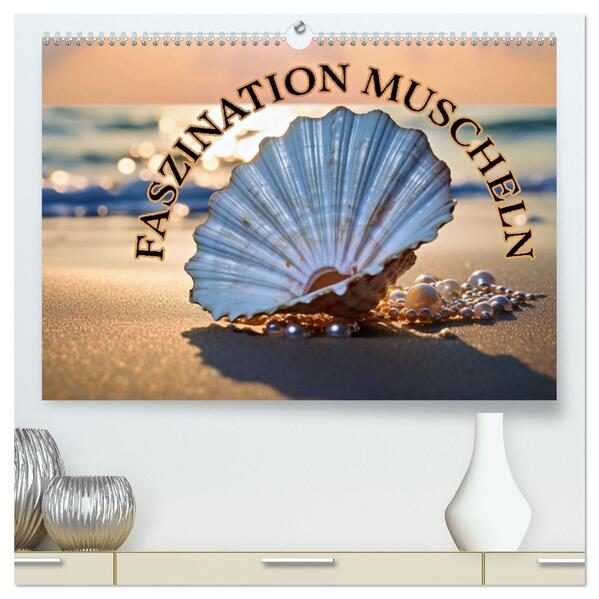 Faszination Muscheln (hochwertiger Premium Wandkalender 2026 DIN A2 quer) Kunstdruck in Hochglanz