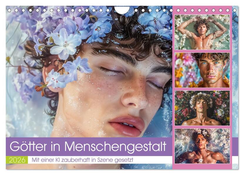 Götter in Menschengestalt (Wandkalender 2026 DIN A4 quer) CALVENDO Monatskalender