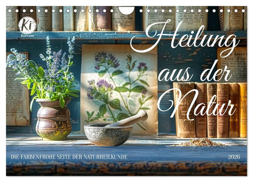 Heilung aus der Natur (Wandkalender 2026 DIN A4 quer) CALVENDO Monatskalender