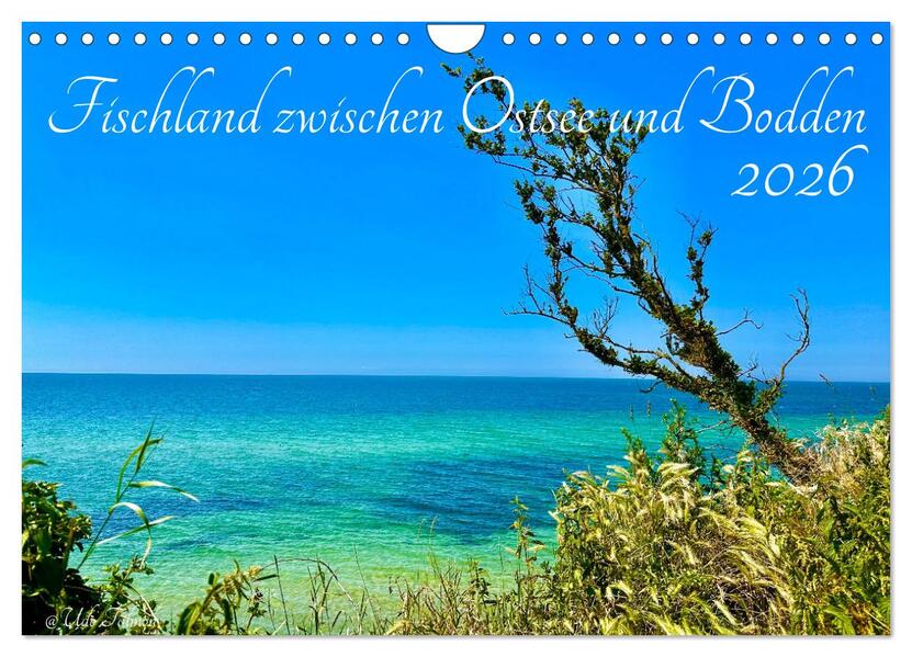 Fischland zwischen Ostsee und Bodden (Wandkalender 2026 DIN A4 quer) CALVENDO Monatskalender