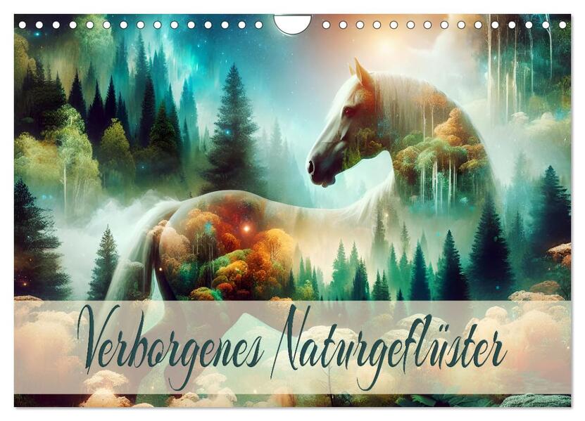 Verborgenes Naturgeflüster (Wandkalender 2026 DIN A4 quer) CALVENDO Monatskalender