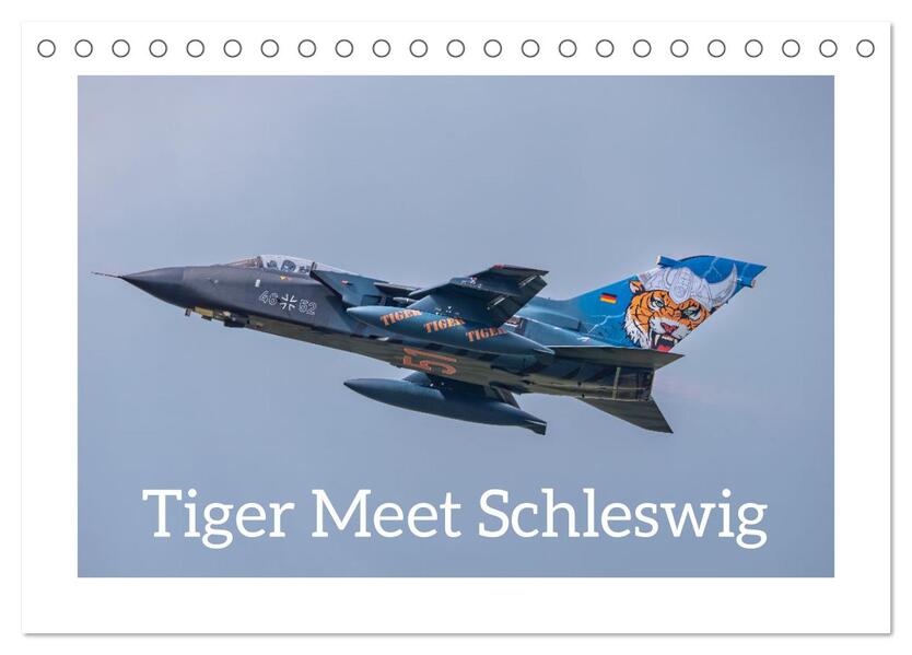 Tiger Meet Schleswig (Tischkalender 2026 DIN A5 quer) CALVENDO Monatskalender