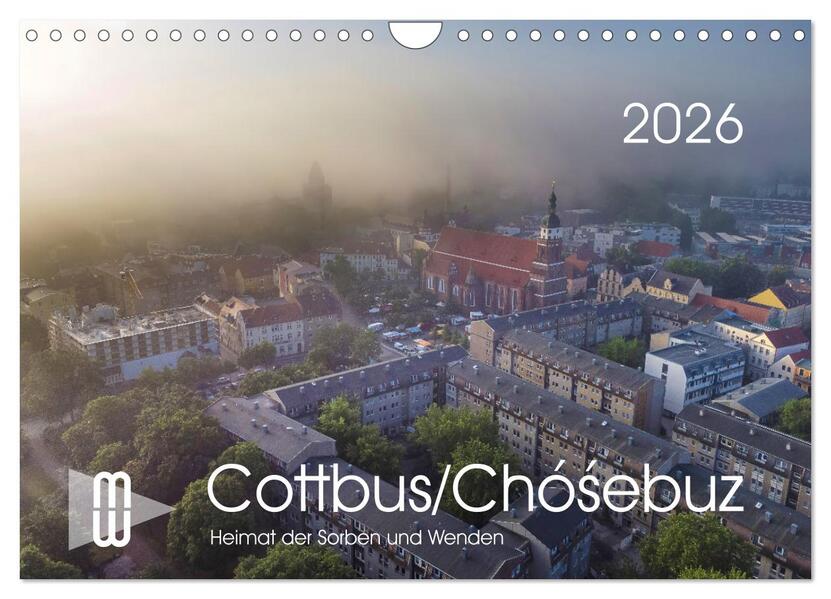 Cottbus/Chósebuz (Wandkalender 2026 DIN A4 quer) CALVENDO Monatskalender