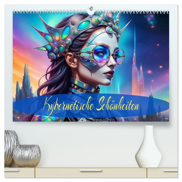 Kybernetische Schönheiten (hochwertiger Premium Wandkalender 2026 DIN A2 quer) Kunstdruck in Hochglanz