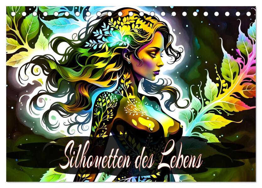 Silhouetten des Lebens (Tischkalender 2026 DIN A5 quer) CALVENDO Monatskalender