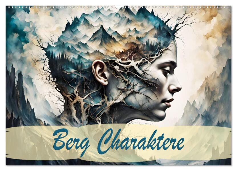 Berg Charaktere (Wandkalender 2026 DIN A2 quer) CALVENDO Monatskalender