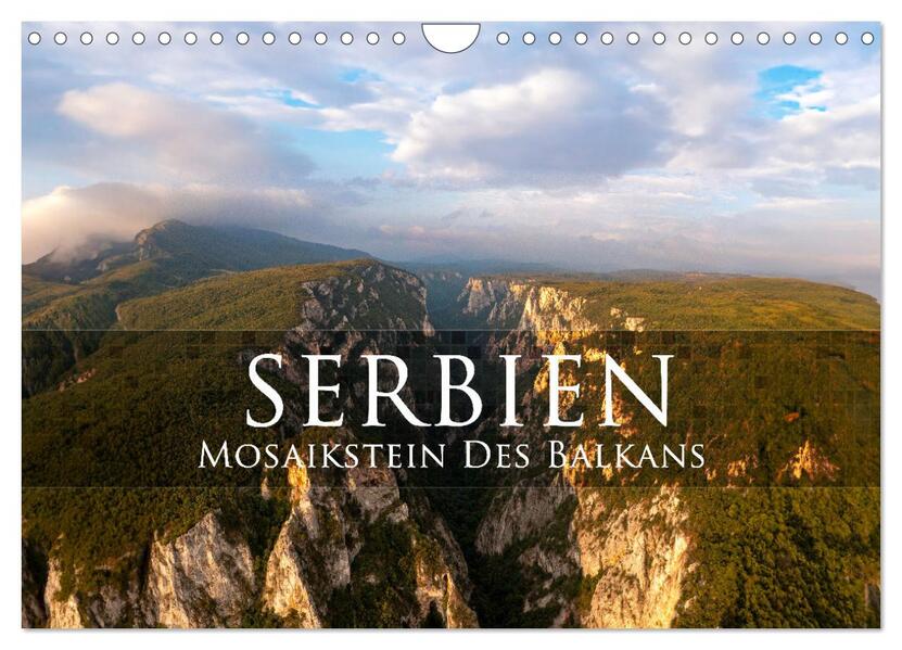 Serbien - Mosaikstein des Balkans (Wandkalender 2026 DIN A4 quer) CALVENDO Monatskalender