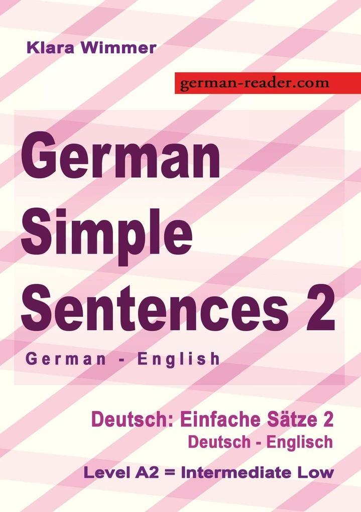 German Simple Sentences 2