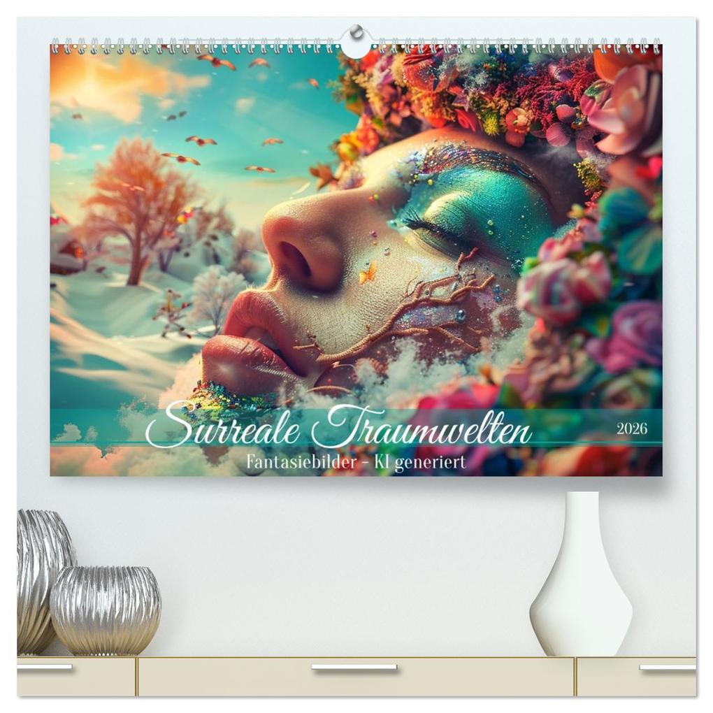 Surreale Traumwelten (hochwertiger Premium Wandkalender 2026 DIN A2 quer) Kunstdruck in Hochglanz