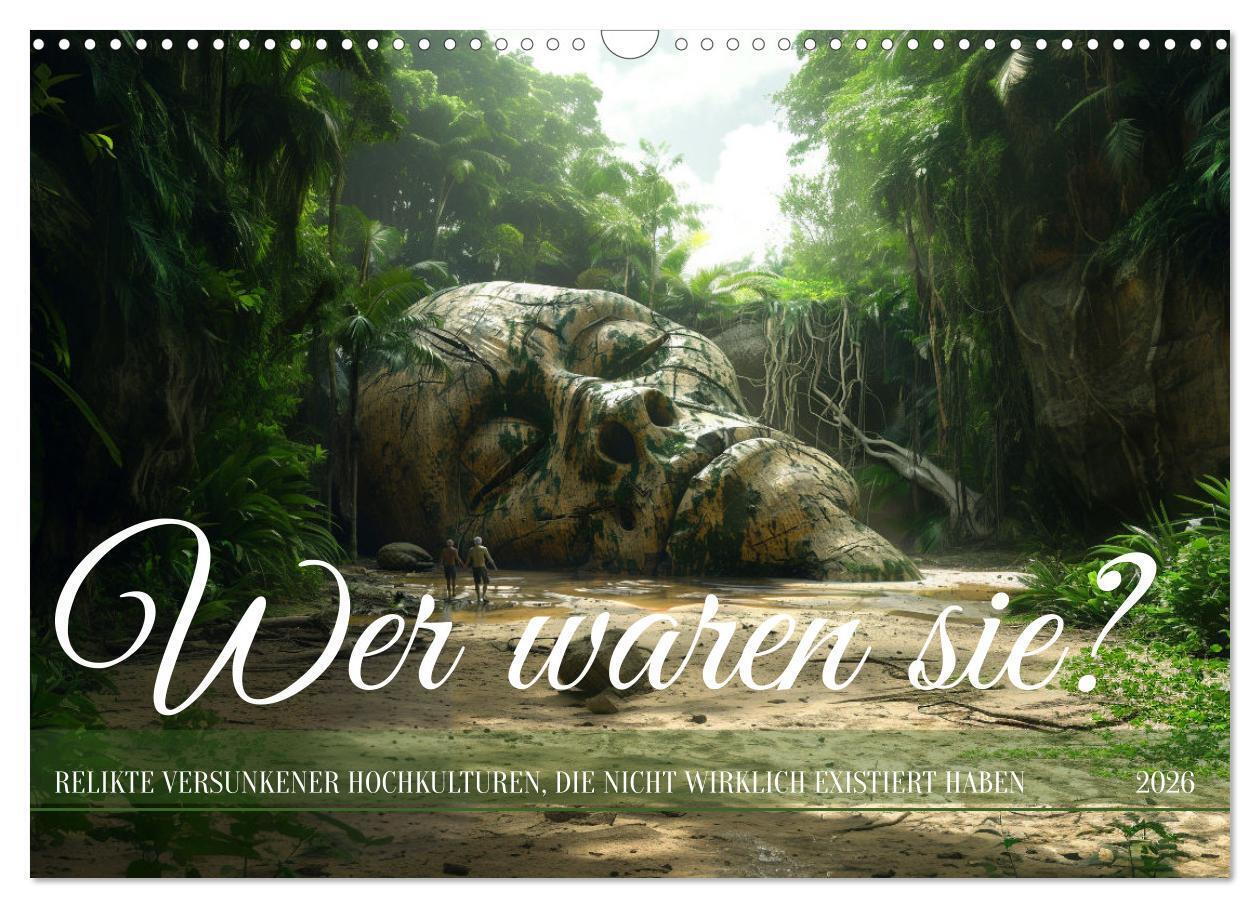 Wer waren sie? (Wandkalender 2026 DIN A3 quer) CALVENDO Monatskalender