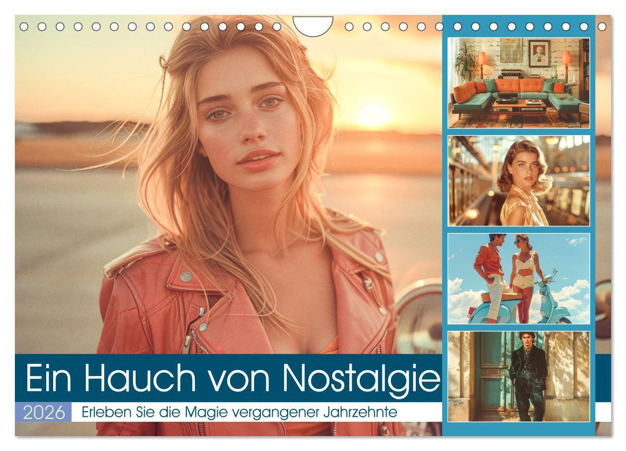 Ein Hauch von Nostalgie (Wandkalender 2026 DIN A4 quer) CALVENDO Monatskalender
