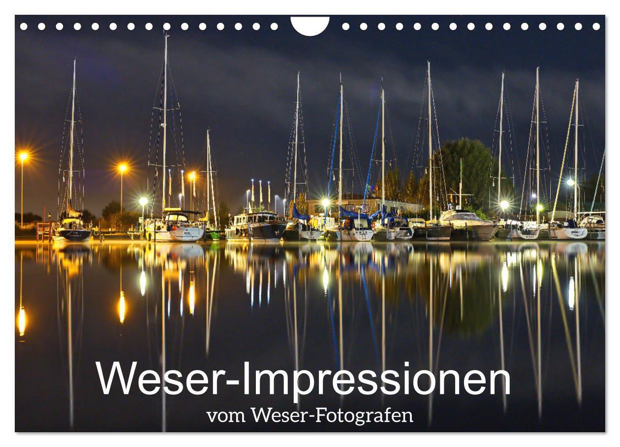 Weser-Impressionen (Wandkalender 2026 DIN A4 quer) CALVENDO Monatskalender
