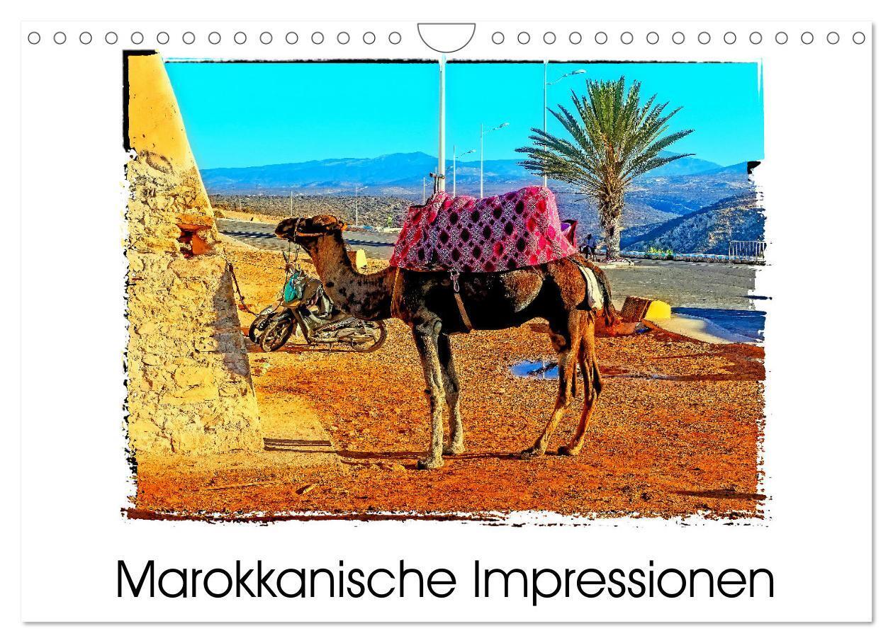 Marokkanische Impressionen (Wandkalender 2026 DIN A4 quer) CALVENDO Monatskalender