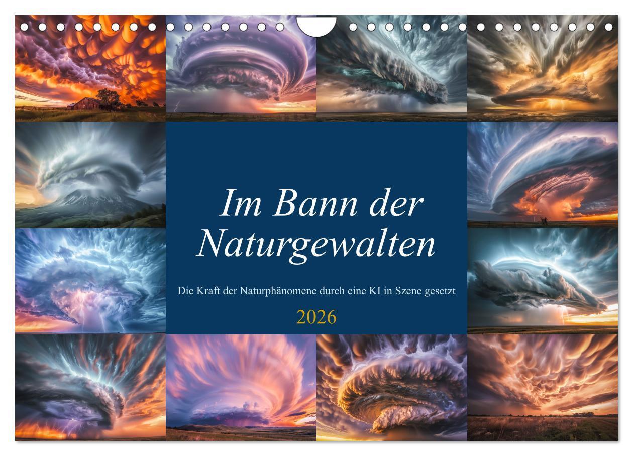 Im Bann der Naturgewalten (Wandkalender 2026 DIN A4 quer) CALVENDO Monatskalender