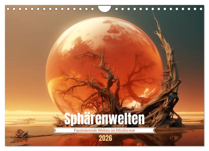 Sphärenwelten (Wandkalender 2026 DIN A4 quer) CALVENDO Monatskalender