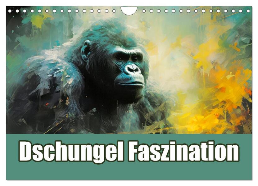 Dschungel Faszination (Wandkalender 2026 DIN A4 quer) CALVENDO Monatskalender