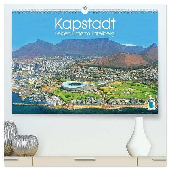 Kapstadt: Leben unterm Tafelberg (hochwertiger Premium Wandkalender 2026 DIN A2 quer) Kunstdruck in Hochglanz