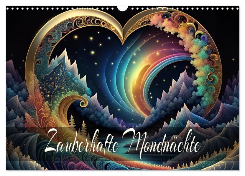 Zauberhafte Mondnächte (Wandkalender 2026 DIN A3 quer) CALVENDO Monatskalender