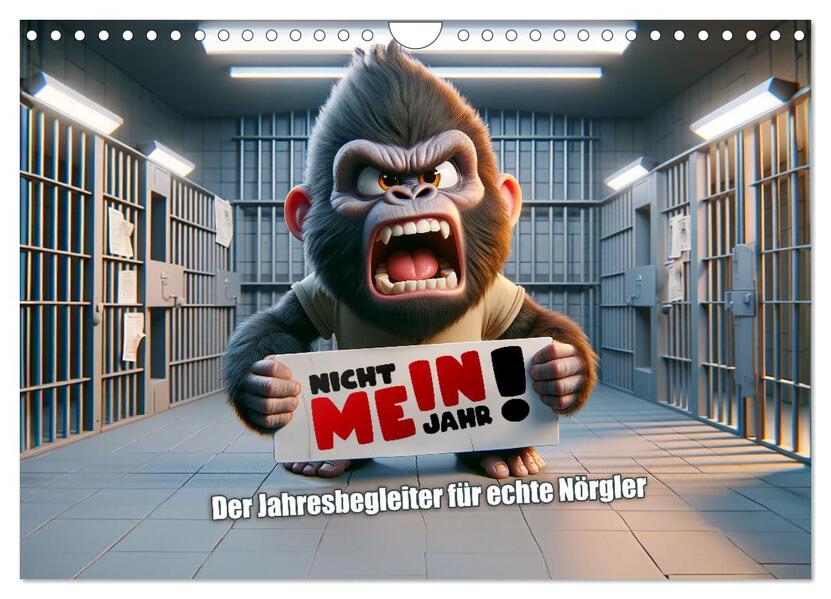 Nicht mein Jahr: Der Jahresbegleiter für echte Nörgler (Wandkalender 2026 DIN A4 quer) CALVENDO Monatskalender