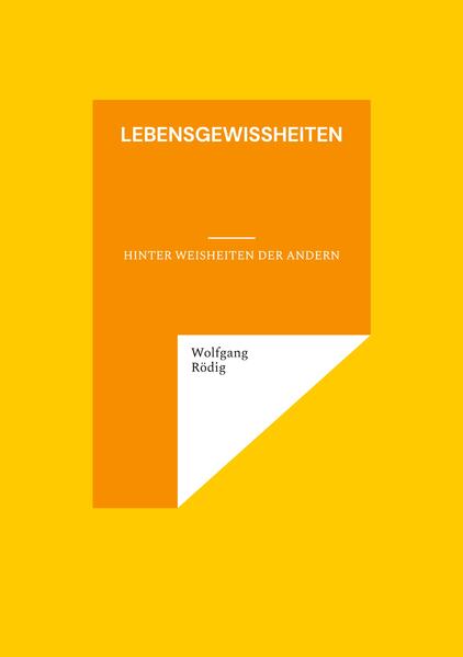 Lebensgewißheiten