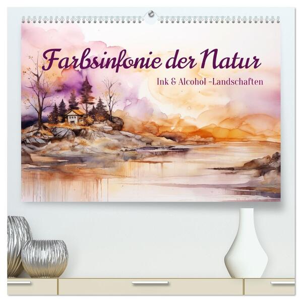 Farbsinfonie der Natur (hochwertiger Premium Wandkalender 2026 DIN A2 quer) Kunstdruck in Hochglanz