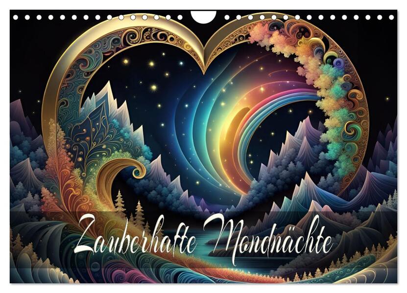 Zauberhafte Mondnächte (Wandkalender 2026 DIN A4 quer) CALVENDO Monatskalender