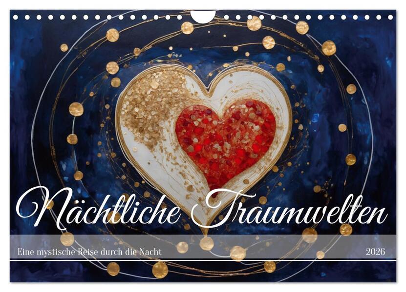 Nächtliche Traumwelten (Wandkalender 2026 DIN A4 quer) CALVENDO Monatskalender