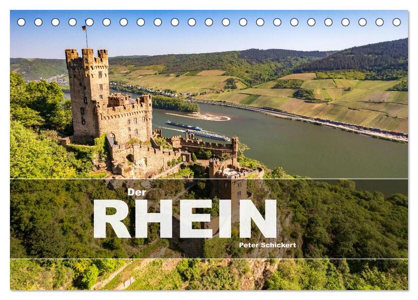 Der Rhein (Tischkalender 2026 DIN A5 quer) CALVENDO Monatskalender