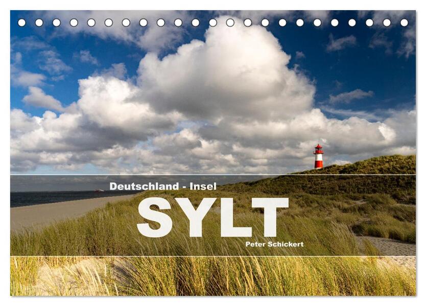 Deutschland - Insel Sylt (Tischkalender 2026 DIN A5 quer) CALVENDO Monatskalender