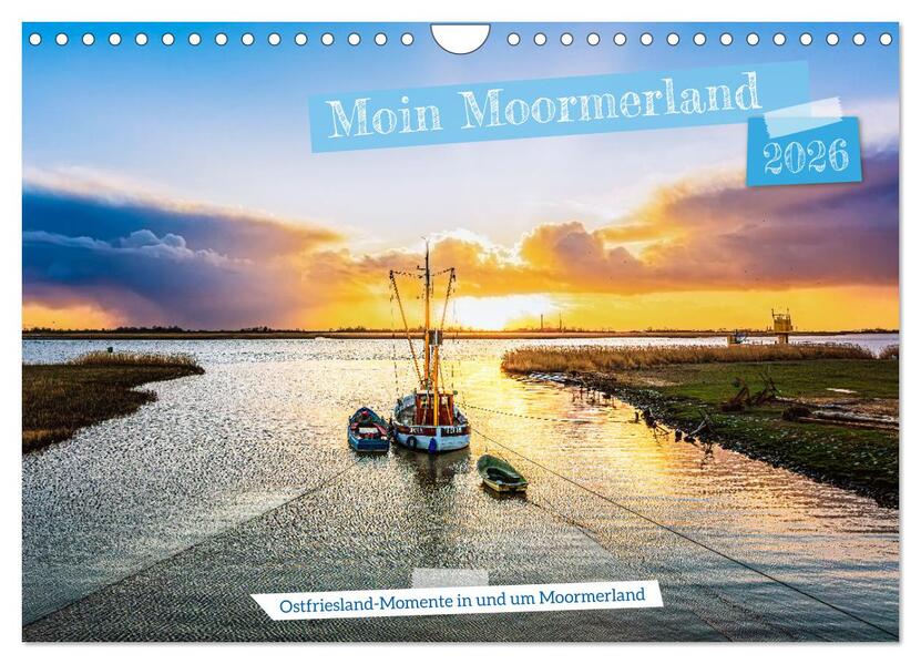 Moin Moormerland (Wandkalender 2026 DIN A4 quer) CALVENDO Monatskalender