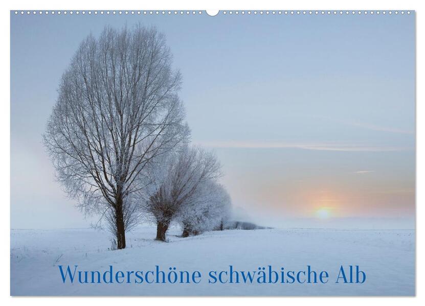 Wunderschöne schwäbische Alb (Wandkalender 2026 DIN A2 quer) CALVENDO Monatskalender