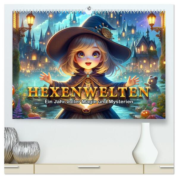 Hexenwelten: Ein Jahr voller Magie und Mysterien (hochwertiger Premium Wandkalender 2026 DIN A2 quer) Kunstdruck in Hochglanz