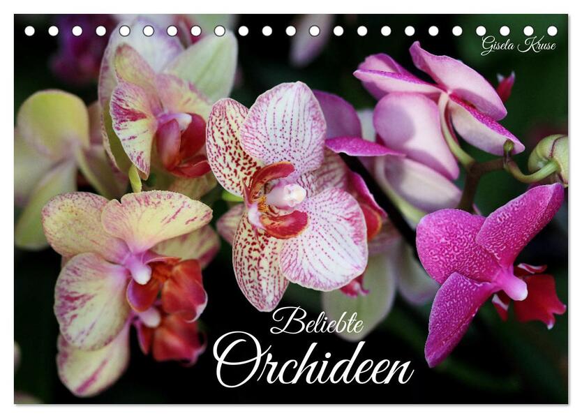 Beliebte Orchideen (Tischkalender 2026 DIN A5 quer) CALVENDO Monatskalender
