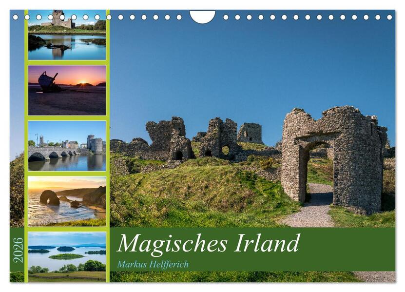 Magisches Irland 2026 (Wandkalender 2026 DIN A4 quer) CALVENDO Monatskalender