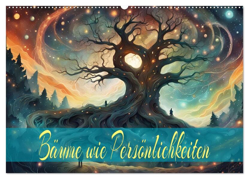 Bäume wie Persönlichkeiten (Wandkalender 2026 DIN A2 quer) CALVENDO Monatskalender