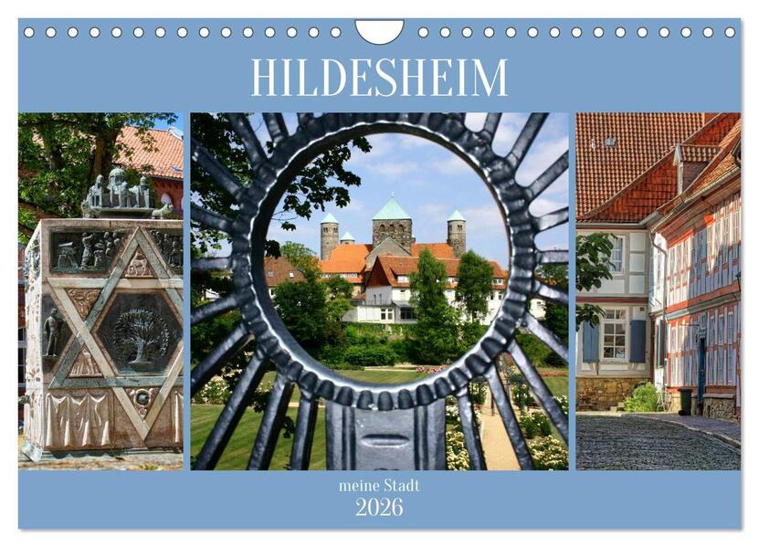 Hildesheim meine Stadt (Wandkalender 2026 DIN A4 quer) CALVENDO Monatskalender