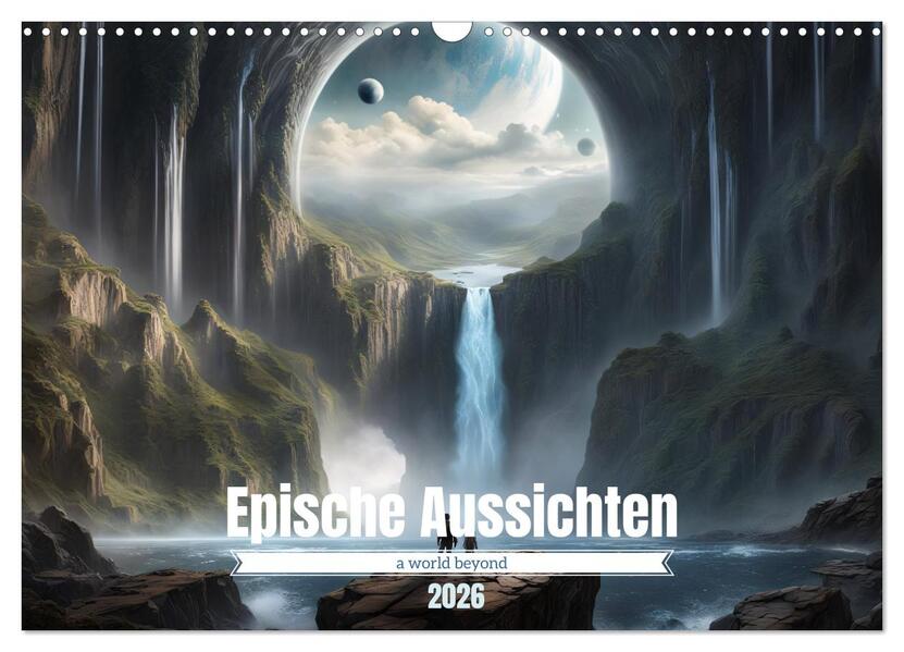 Epische Aussichten (Wandkalender 2026 DIN A3 quer) CALVENDO Monatskalender