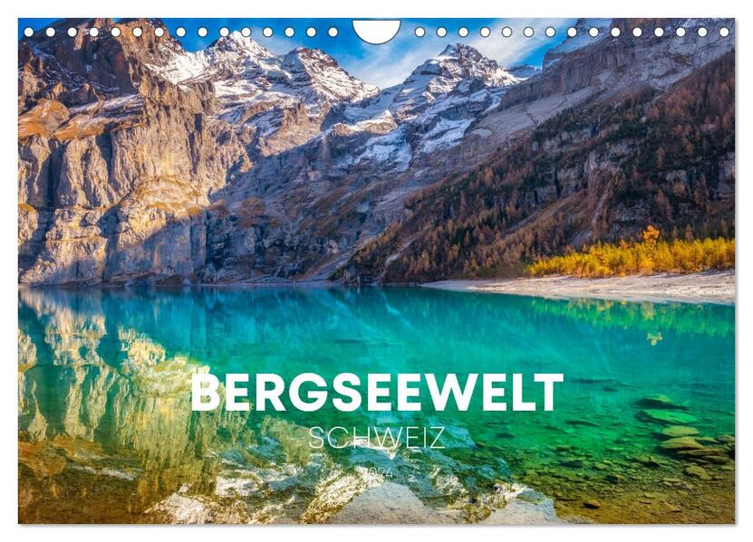 Wunderwelt Schweiz (Wandkalender 2026 DIN A4 quer) CALVENDO Monatskalender